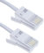 MAOZHOU Telephone Line Cord,2m BT 431A Plug to BT 431A Male Plug Patch Lead,White Extension Telephone Cable Lead