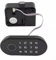 For Smart Drawer Lock with Password and Fingerprint Access for Cabinets and Storage Units (Single Door)