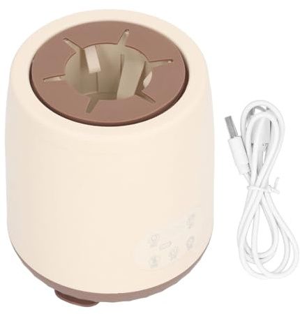 Picysa Agitateur et Mélangeur Automatique de Biberon de Lait pour bébé avec 5 Niveaux de Synchronisation pour un Mélange sans Effort pour les Nourrissons 6 X 5,3 Pouces (Kaki)
