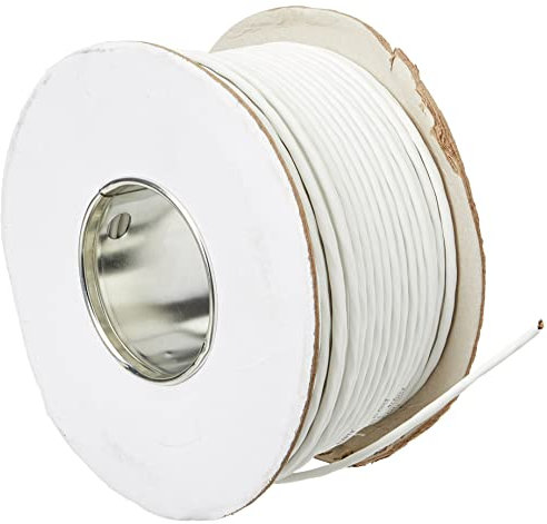 Pro Power 4CAL mSCRCCA 4-Core Screened Alar m/Signal Cable, White, CCA 100 m