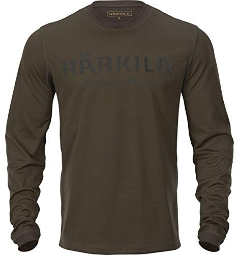 Mountain Hunter Langarmshirt, Hunting Green/Shadow Brown, Gr. S