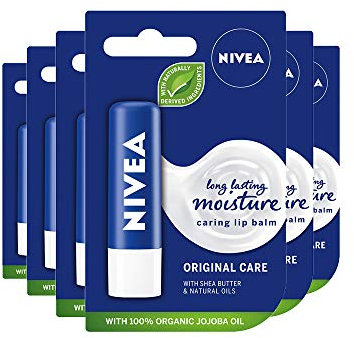NIVEA Lip Original Pack of 6