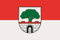 U24 Aufkleber Puch (bei Hallein) Flagge Fahne 8 x 5 cm Autoaufkleber Sticker