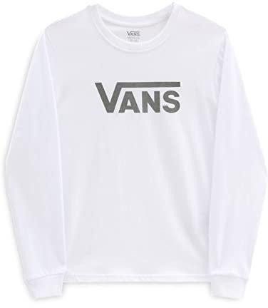 Vans Girls Longsleeve Flying V Glitter LS BF White, S