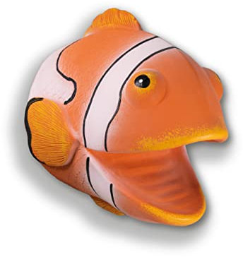 Wild Play Puppen – Clownfisch von Deluxebase Kindertier Handpuppe Spielzeug