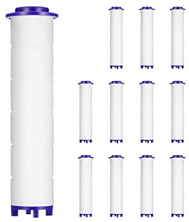 Filter für -Duschkopf, 9,4 cm, 12 Ersatzfilter für abnehmbaren Propeller