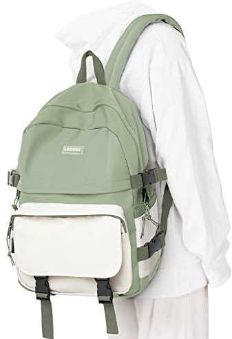 weradar Sac à dos simple et décontracté pour ordinateur, Vert A3