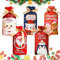 50 Stück Weihnachtsbonbontüte,Weihnachten Geschenkbeutel mit Kordelzug,Weihnachtsgeschenkbeutel,Weihnachtstüten Süßigkeiten,Partytüten mit Kordelzug,Kekstüten Weihnachten,Bonbon Tasche (Weihnachten A)