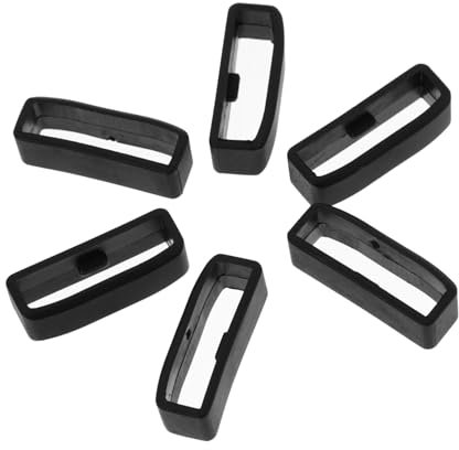 PACKOVE 18 Stk Gurt Schleife Des Uhrenarmbands Armband Verbindungsstück Uhrenarmbandhalter Tauschen Uhrenarmband Buck Ring Armbandhalter Aus Kunstharz Retainer Verbindungselemente Tpu