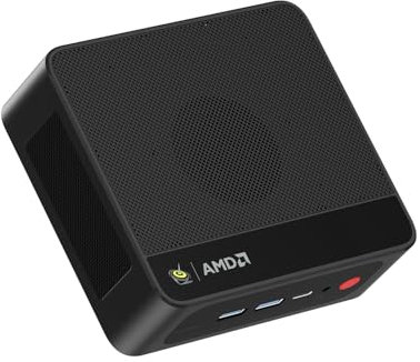 Beelink AMD Ryzen 7 6800U, SER5 MAX Mini PC, RAM LPDDR5 da 24 GB, SSD M.2 2280 PCIe da 500 GB, triplo display 4K@60Hz HDMI DP Type-C