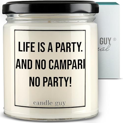 candle guy Duftkerze im Glas [Brennzeit 70h] - Duft-Kerze handgemacht mit Spruch | Freches Geschenk für Frauen, Freundin, Geburtstag | 100% Sojawachs, schöne natürliche Düfte mit ätherischem Öl