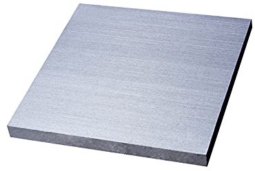 WUUKEPSG el Panel de Hoja de Placa Plana de Aluminio 6061 Se Muele Finamente/1Pc/300Mm*300Mm*10Mm