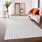 HomebyHome In & Outdoor Teppich Wetterfest 3D Optik Natur 120 x 170 cm - Balkon Teppich Wasserfest, Waschbar, Flachgewebe - Ideal für Küchenläufer, Camping, Garten und Terrasse
