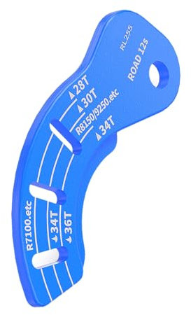 JSGHGDF Vielseitiges Zahnrad-Tuning-Werkzeug, leichtes Fahrrad-Einsteller, Kettenspaltwerkzeug für genaue Schaltwerk-Kalibrierung