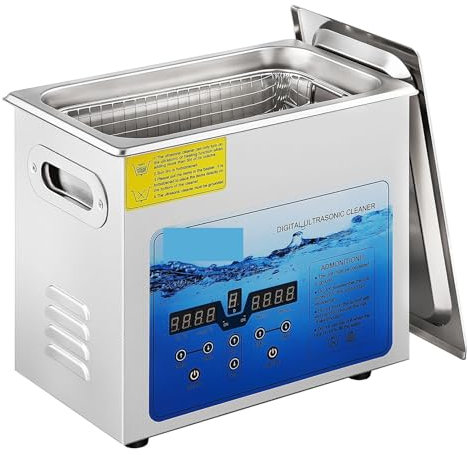 3L 6L 10L 15L Pulitore Ad Ultrasuoni Mini Lavatrici Portatili 36-40KHz Frequenza Regolabile Lavastoviglie Elettrodomestici(6L)