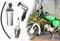 Zündungs-Set, 4-teilig 6V Zündspule + Zündkerze Beru M14 260 + Zündkerzenstecker 5 K-Ohm, 90° + 25cm Zündkabel für Simson S50 S51 S70 SR50 SR80 KR51 SR4
