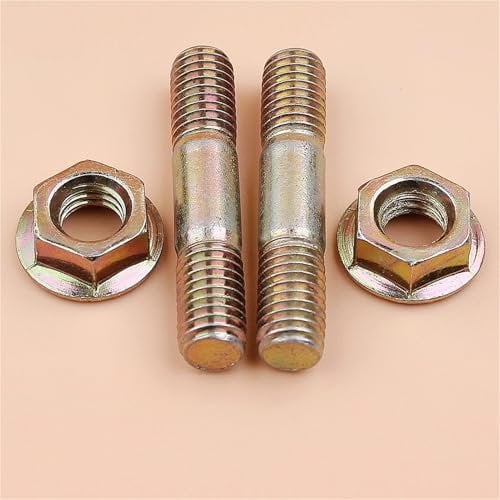 LAVAS Chain Guide Bar Stud Screw Nuts for Husqvarna 136 137 141 142 36 41 Chainsaw Replacement Parts 530015877 Motosierras