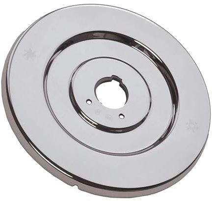 Mirweon Sturdy Stainless Steel Shower Handle Covers Plate for Handle Tub Faucets Accessory with Chateau Replacement Parts