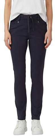 s.Oliver Slim Fit-Hose aus Baumwollsatin