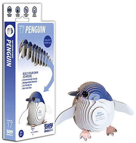 EUGY D5005 Penguin 3D Craft Kit,45 x 85 x 90 millimetres