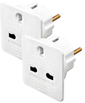 Adaptador de Corriente de Viaje de Reino Unido a Estados Unidos