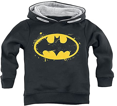 BATMAN Kids - Spray Logo Unisex Kapuzenpullover schwarz