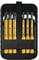 Wiha Bit Set Power slimBit electric 7 teilig I Bit Box mit Gürtelclip I Schlitz, Kreuzschlitz , Torx I flexibel, kompakt, mobil I 3,8-5,5Nm (44106)