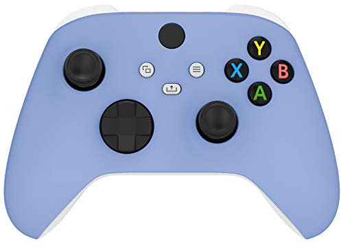 eXtremeRate Coque Avant de Remplacement pour Xbox Séries X/S Manette, Coque Avant Custome pour Xbox Séries X/S, Manette Non Inclut-Violet Clair