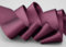 25 m x 40 mm Satinband PFLAUME Lila (118) doppelseitiges Schleifenband aus Satin ohne Draht weich und glänzend Geschenkband Deko Band double face Dekoband Dekorieren Basteln