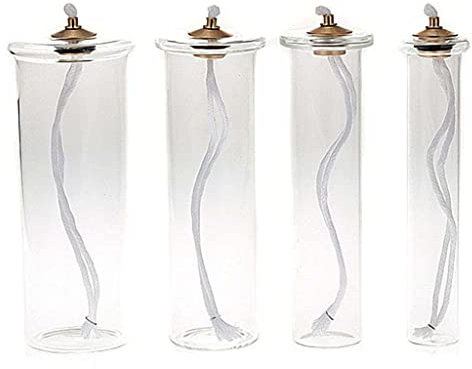 Holyart Envases Cera líquida para Velas de Vidrio - Varias Medida, 38 mm (1.5 Inc.) Altura: 15.5 cm