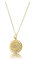 Made by Nami 925 Sterling Silber Halskette • Silber oder Gold • Minimalistische Damen Kette mit Anhänger • Filigrane Halskette für Frauen & Mädchen • Geschenk-Idee inkl. Geschenkbox (Sonne 2 Gold)