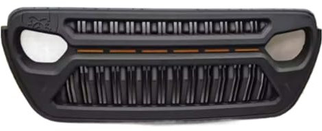 Griglia del radiatore della maschera della griglia del paraurti anteriore dell'automobile compatibile for le griglie da corsa Jeep Wrangler JL Renegade