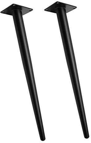 jojofuny 2pcs Furniture Cabinet Legs Vintage Furniture Dresser Table Legs Furniture Feet Heavy Duty Bed Frames Bed Frame Support Leg Retro Dresser Bed Support Legs Chair Legs Conical Iron