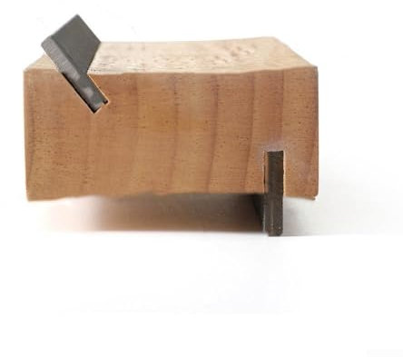 Eawfgtuw Lime biseautée à frettes de guitare en bois, outil luthier 2 en 1 avec angles de 35 et 90 degrés, design de fraisage à double coupe en acier à haute teneur en carbone pour un pansement précis