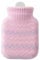Hot Water Bottle 300ml Microwave Silicone Warm Water Bag with Sleeve for Warmth and Travel Use