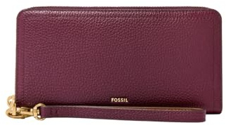 Fossil Damen Logan Reisezubehör-Bi-Fold-Brieftasche, Lila