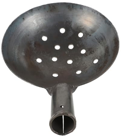 TIDTALEO Eisenkelle Große Runde Schaufel Langlebig für Garten und Reinigungsarbeiten Ergonomischer Griff Wetterbeständig