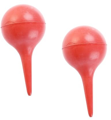 Gatuida Ohrenspülbirne 30ml 2 Stück Gummi Saugglocke Mit Rutschfester Kugel Glatte Konische Spitze Leistungsstarke Ohrspritze Für Babys Kinder Erwachsene Sicheres Ohrreinigungswerkzeug