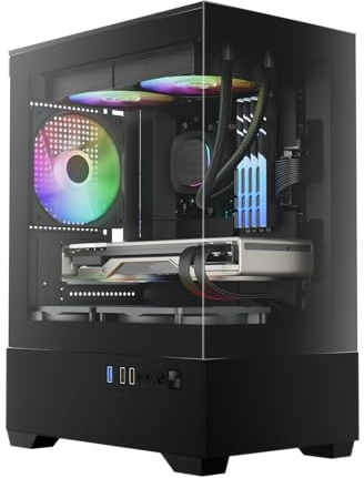 PC Gaming CORE I5 11600K, RTX 3050 8GB, 32GB DDR5 6000MHz, SSD NVMe 1TB, WiFi, Windows 11 Pro, Dissipatore a liquido 240mm, PC Fisso Desktop Completo da Gioco e Lavoro