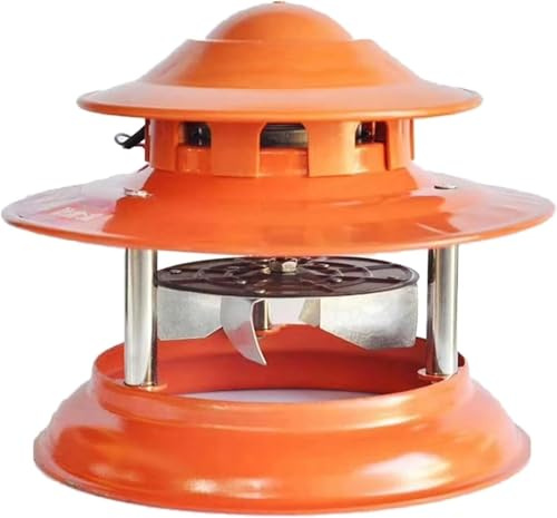 JuanNest Electric Chimney Fan Flue, 120W/150Wchimney Draft Inducer, Fireplace Exhaust Fan, Chimney Ventilation Fans Chimney Draft Inducer for Barbecue Air Extractor for Burning Stove Log 150W