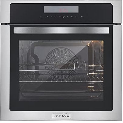 Empava 72L Electric Built In Single Oven - Stainless Steel with Fan and Grill