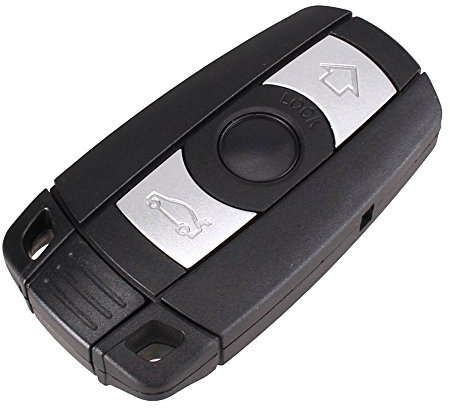 Autoschlüssel Ersatz Fernbedienung Schlüssel Für Cle BMW Serie 1 3 5 6 7 M3 M5 X3 X5 Schlüsselanhänger Flip mit 3 Tasten Klinge Phonillico®