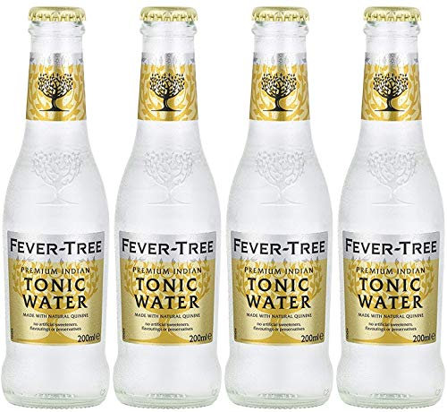 Fever Tree Premium Indisches Tonic Water (Packung mit 4 Flaschen)
