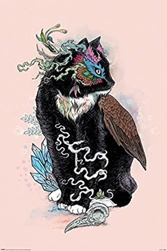 Close Up G873690 Mat Miller Poster Black Magic, Mehrfarbig, 61 x 91.5cm, 2 Einzelteil