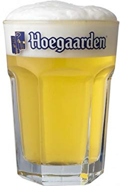 Hoegaarden, bicchiere da birra Weiss, 25 cl, 6 pezzi