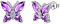 Aurora Tears Women Butterfly Earrings 925 Sterling Sliver Jewellery February Birthstone Purple Amethyst Stud Dating Gifts DE0078P