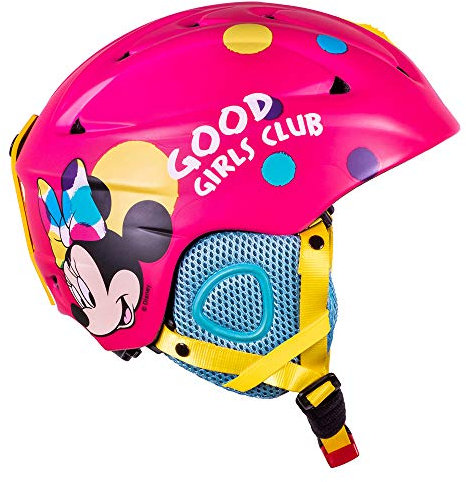 Disney Mädchen Minnie Mouse Skihelm, rosa, M