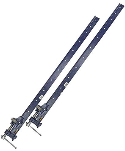 2X Clamp T Bar 4 Foot (1200mm) Heavy Duty Cast Iron Wood Or Metal Workshop