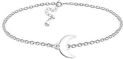 SOFIA MILANI - Damen Armband 925 Silber - Mond Anhänger - B0316