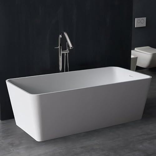 STONEART Badewanne freistehend BS-551 weiß/170x80/matt